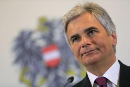 El canciller federal Werner Faymann espera aprobar un impuesto sobre la riqueza (AFP | Alexander Klein)