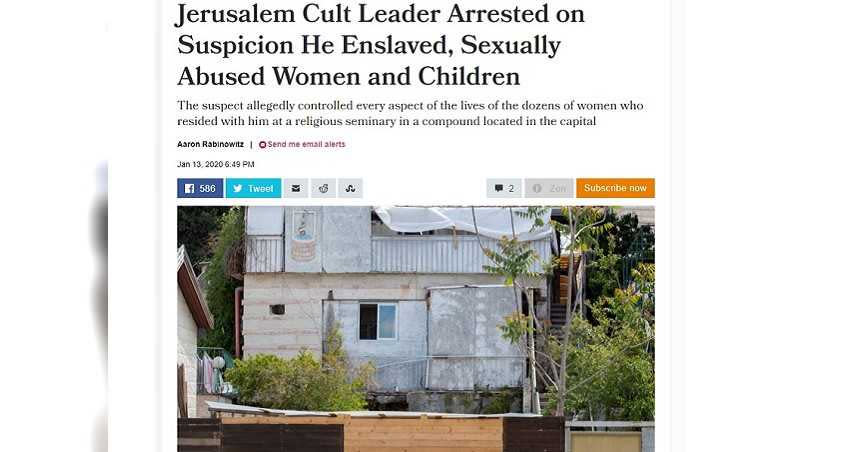 猶太拉比「奴役50名女囚孩童」坑錢狂虐。（圖／翻攝自Daily News）