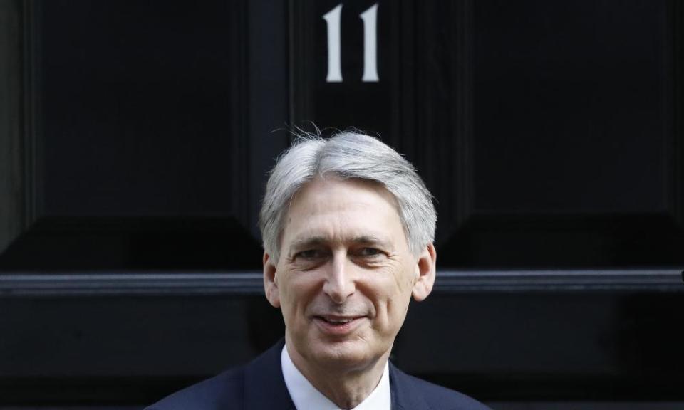 Philip Hammond at No 11 Downing St