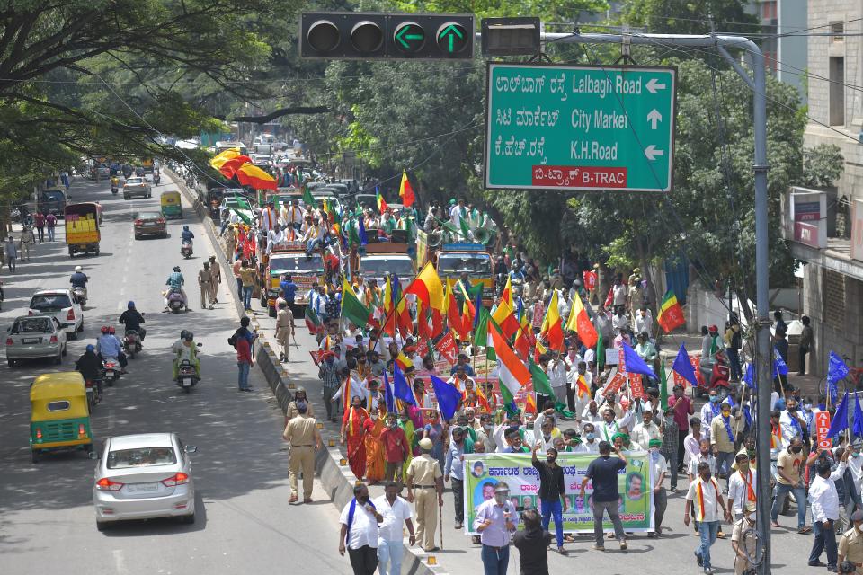 INDIA-ECONOMY-AGRICULTURE