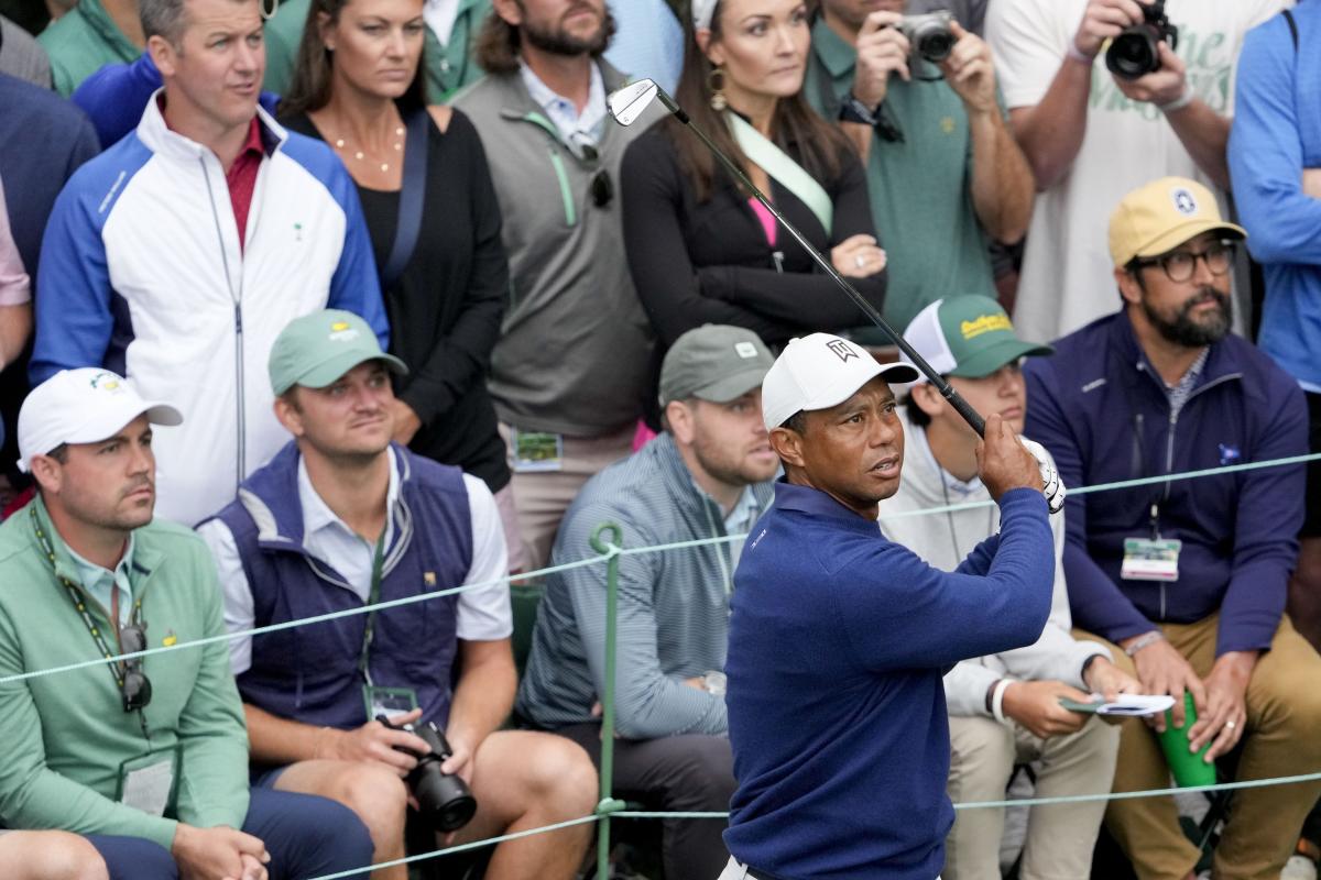 When is Tiger Woods playing? 2023 Masters pairings, tee times for