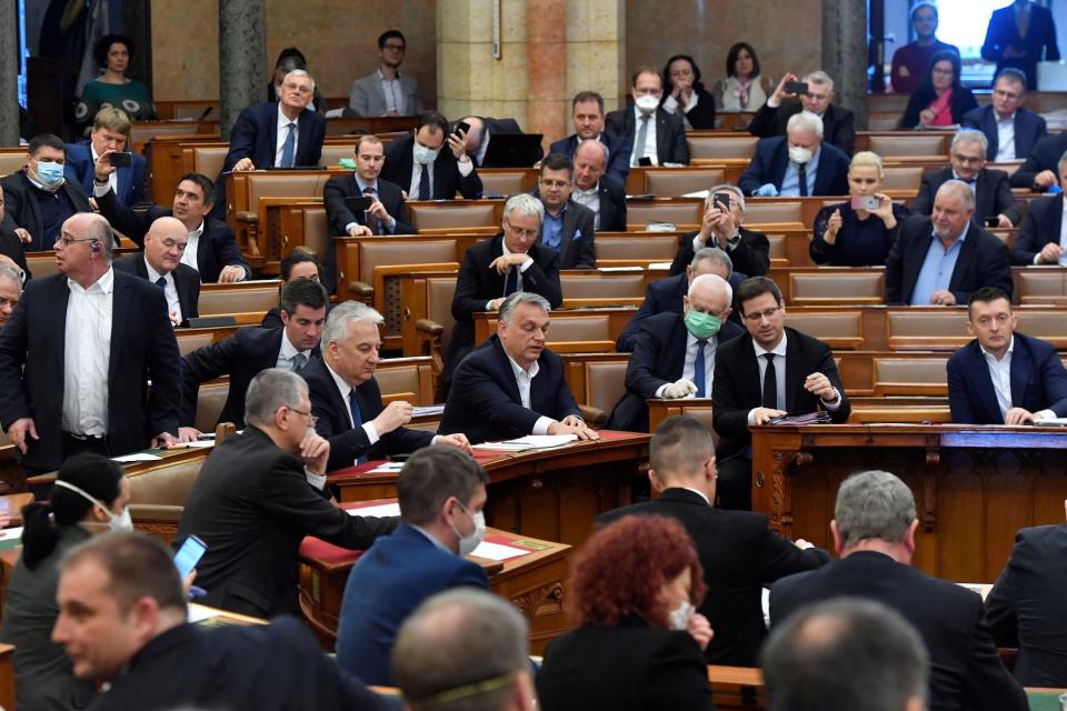 hungary parliament coronavirus.JPG