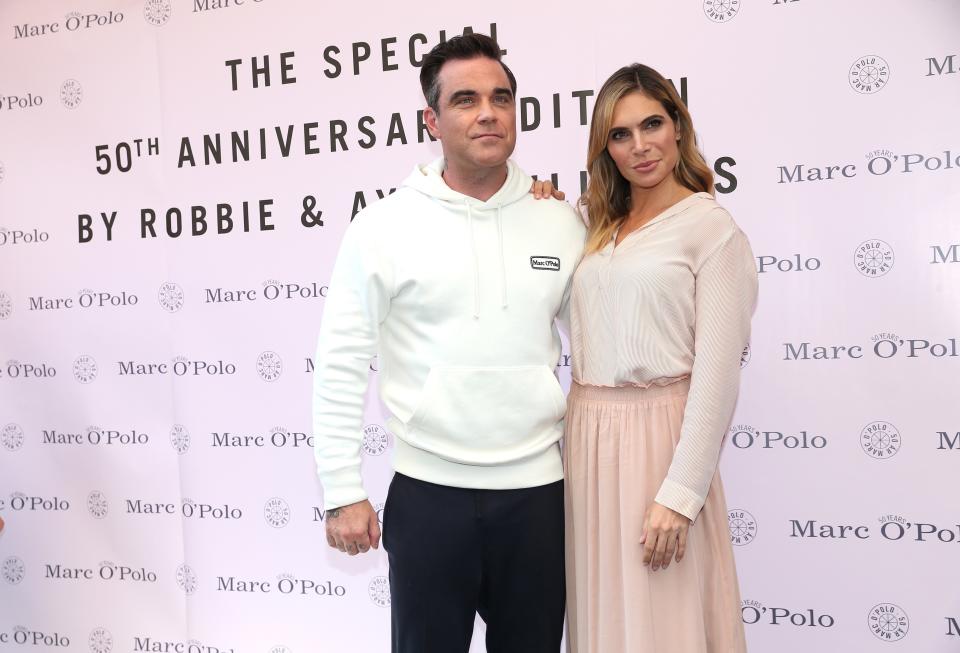 Robbie Williams und seine Frau Ayda Field