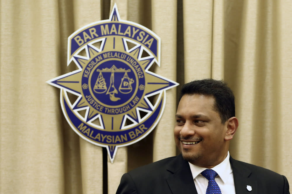 Malaysian Bar president Abdul Fareed Abdul Gafoor said that a person who has sustained a loss as a result of the dishonesty of an advocate and solicitor, can make an application for a grant from the Compensation Fund, contingent on fulfilling the criteria. — Picture by Yusof Mat Isa