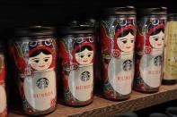 <p>No. 1: Russia<br>Price: $12.32<br>(Starbucks Russia / Facebook) </p>