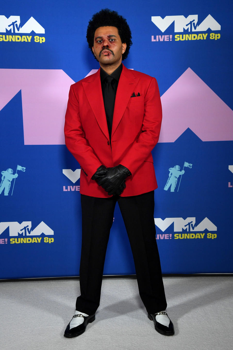 The Weeknd MTV VMAs 2020 red carpet