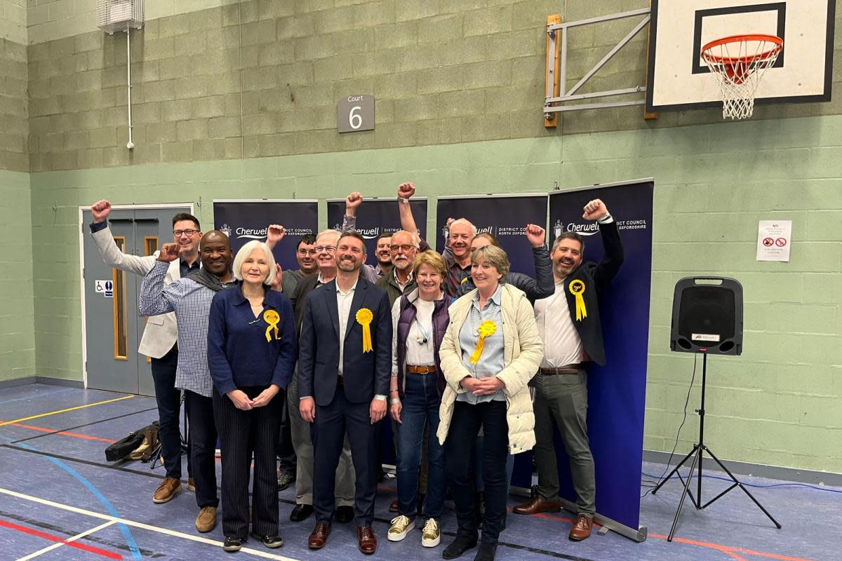 The Liberal Democrat party at Cherwell District Council <i>(Image: Newsquest)</i>