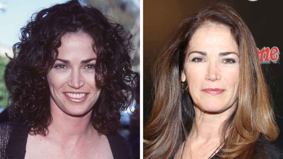 Kim Delaney Left: 1997; Right: 2018