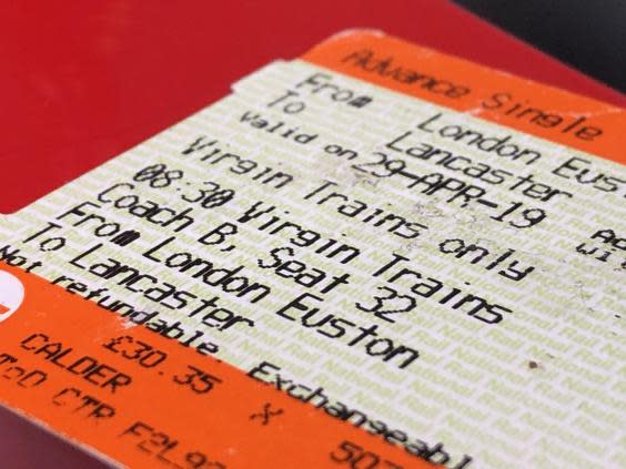 Virgin Trains tells passengers they must have reserved seats