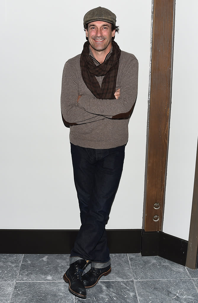 Jon Hamm attends An Artist at the Table benefit at Sundance (Photo: Nicholas Hunt/Getty Images)