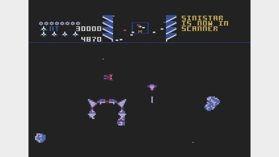 Sinistar on the Atari 5200