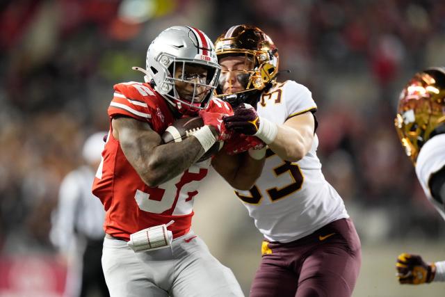 RB TreVeyon Henderson and DE JT Tuimoloau are the latest top Ohio State  players returning for 2024 - Yahoo Sports