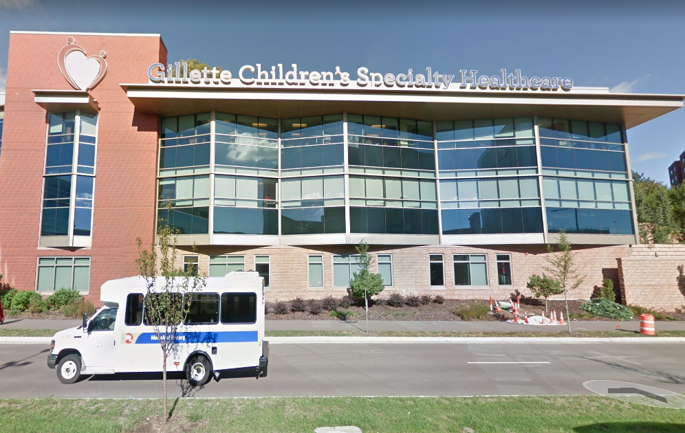 The baby was pronounced dead at Gillette Children’s Hospital in St Paul, Minnesota (Picture: Google)