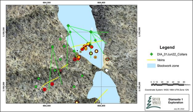 Silver Spruce Resources Inc., Wednesday, August 3, 2022, Press release picture