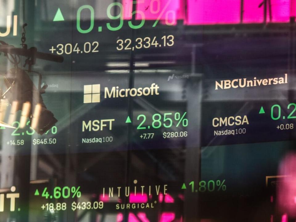  Microsoft’s stock has been rallying over enthusiasm in artificial intelligence.