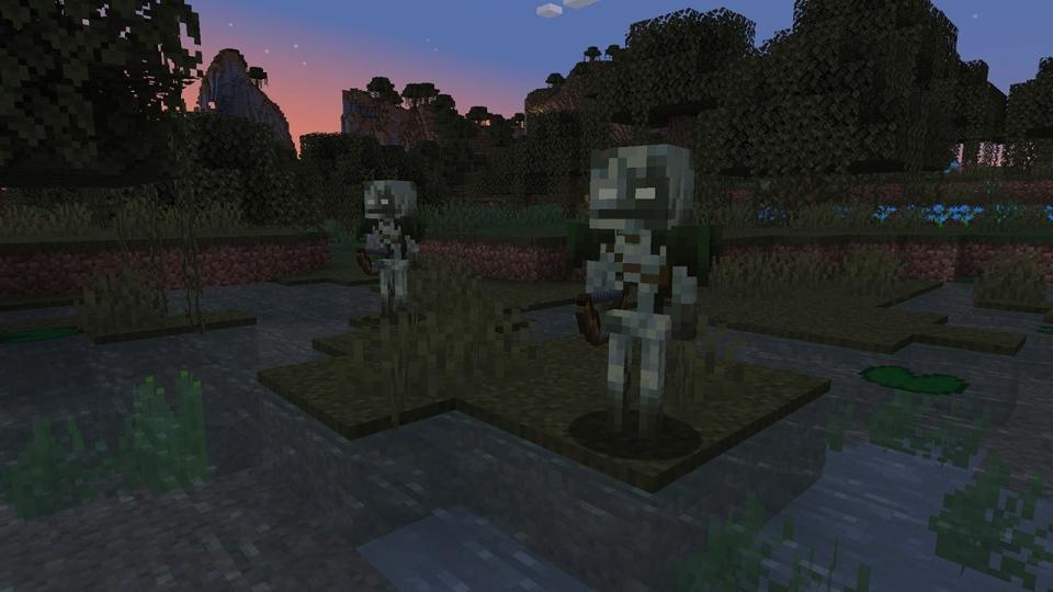 Image of the new Bogged mob in Minecraft.