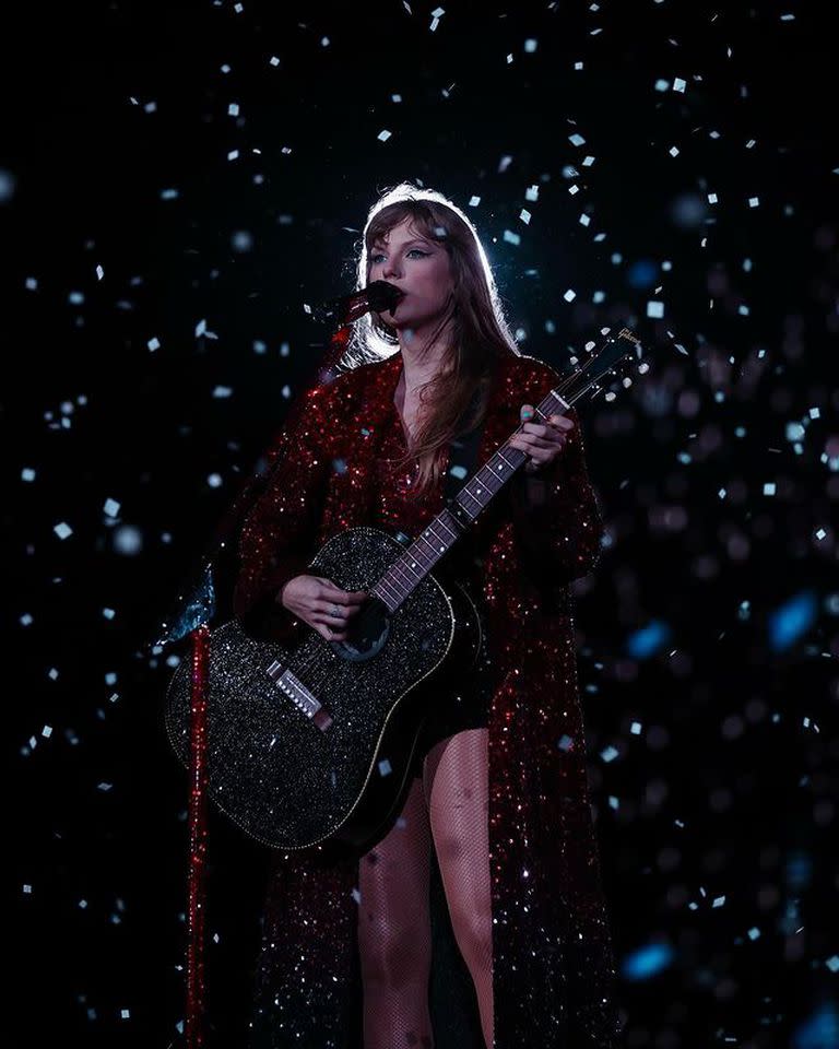Taylor Swift en uno de los shows de The Eras Tour