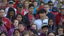 More than 15,000 students and staff take over Winnipeg's Investors Group Field for Canada 150 celebration