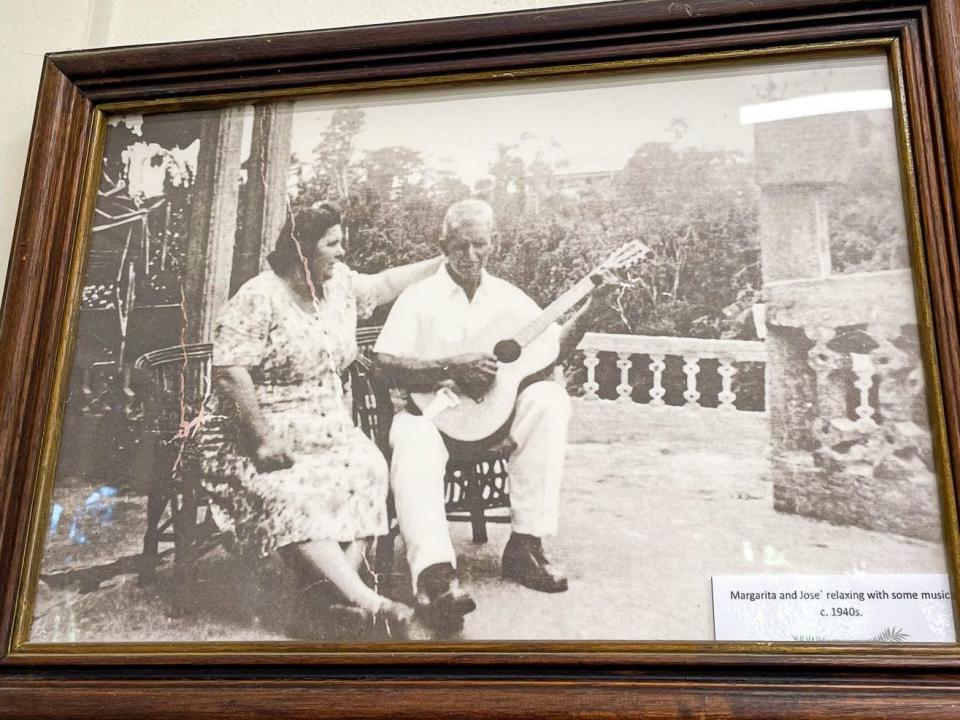 José Paronella and his wife Margarita.