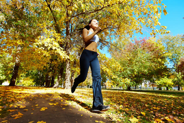 Fit in den Herbst joggen (Quelle: thinkstock)