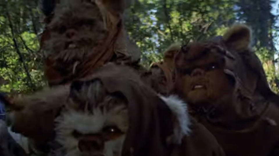 Ewoks from Star Wars: Return of the Jedi