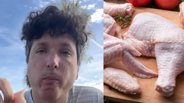 Doctors Are Horrified By This Influencer Eating Raw Chicken Every