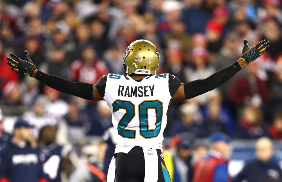 Jalen Ramsey doesn’t mince words. (Getty Images)