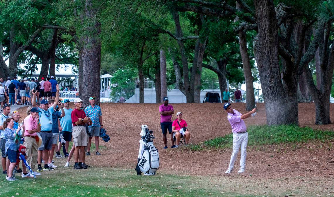 The inaugural 2024 Myrtle Beach Classic, a PGA TOUR event teed off at The Dunes Beach and Golf Club in Myrtle Beach, S.C. The four day event is part of the FedExCup Regular Season schedule featuring a $3.9 million purse and is sponsored by Visit Myrtle Beach. May 9, 2024.