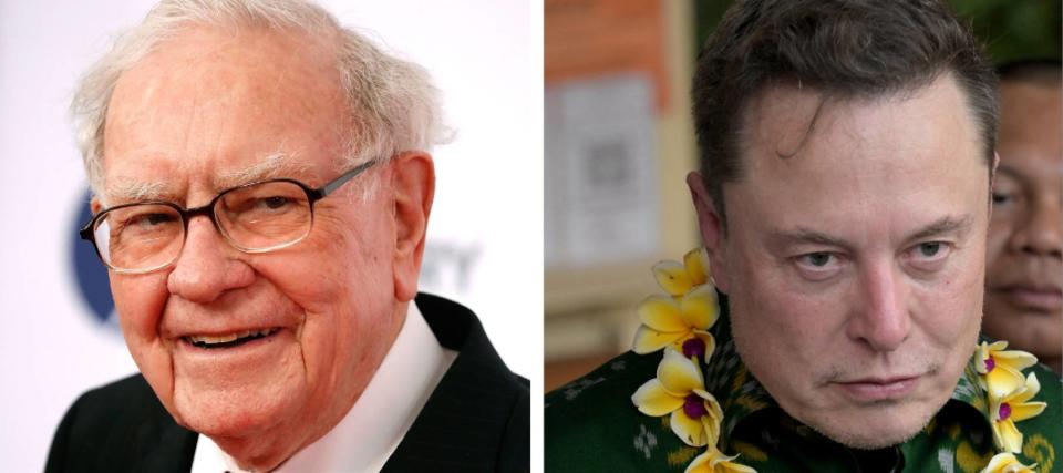 Electric blues: Warren Buffett just cut his stake in an EV giant — and Elon Musk is down $16B on Tesla results