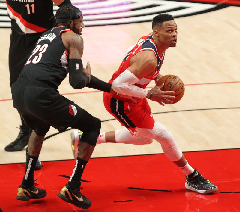 NBA: Washington Wizards at Portland Trail Blazers