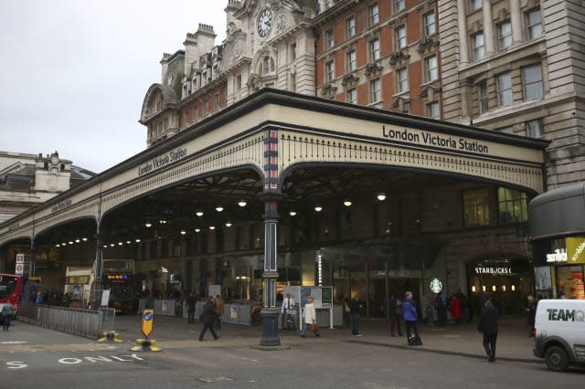 London train station stock