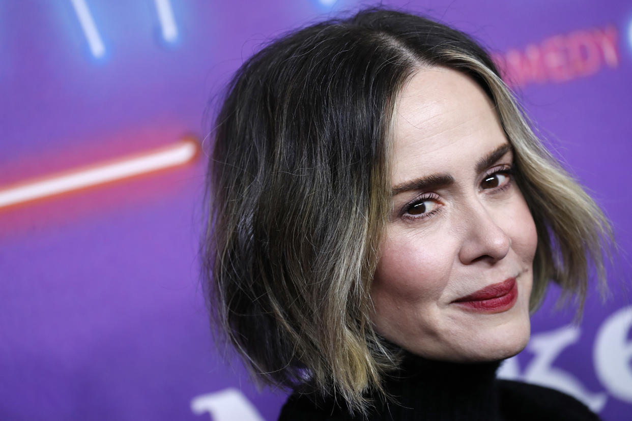 Actress Sarah Paulson spoke about the criticism she received for portraying Linda Tripp in FX's 'Impeachment.' (Photo: John Lamparski/Getty Images)