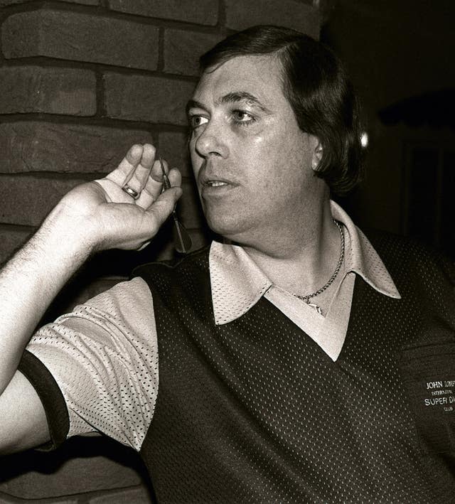 John Lowe scooped a £100,000 bonus for his perfect nine-dart leg