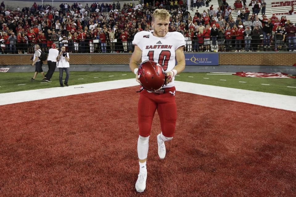 Eastern Washington wide receiver Cooper Kupp doesn’t understand the racial bias of his position. (AP)