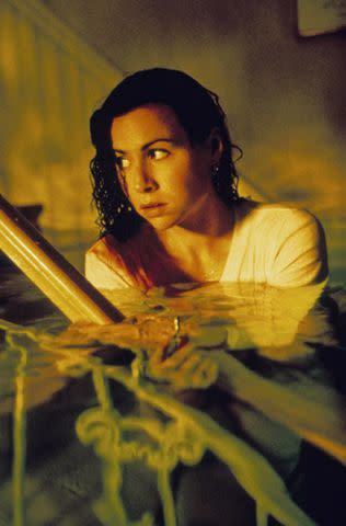 <p>Paramount/Everett</p> Minnie Driver in 1998's Hard Rain