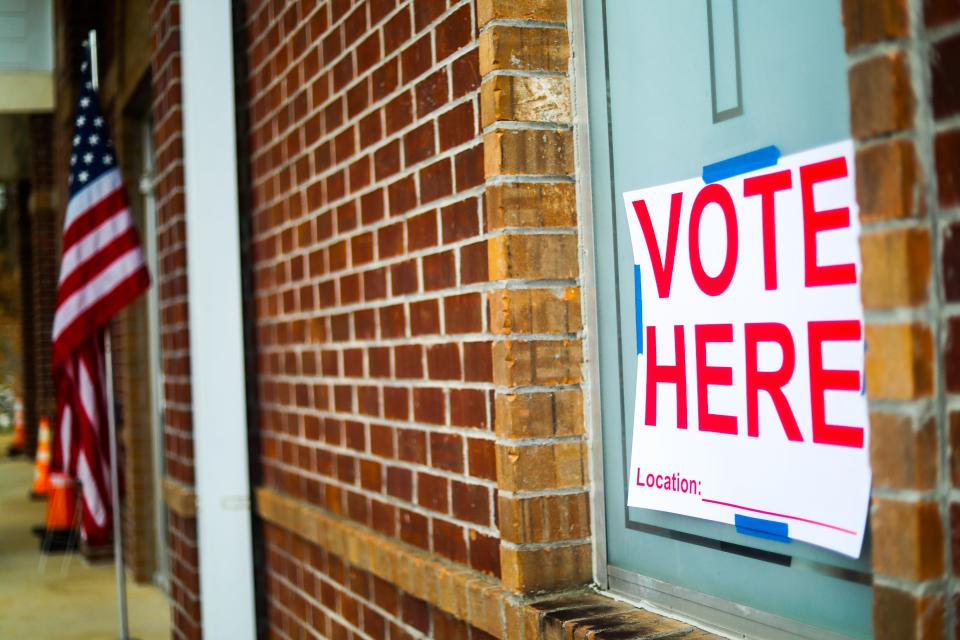 Memphis and Shelby County voters can vote for the General Sessions Court Clerk primaries and the Presidential primary at St. Stephen Baptist Church on Tuesday, March 5, 2024 at 4245 Walter K Singleton Parkway in Memphis, Tenn.