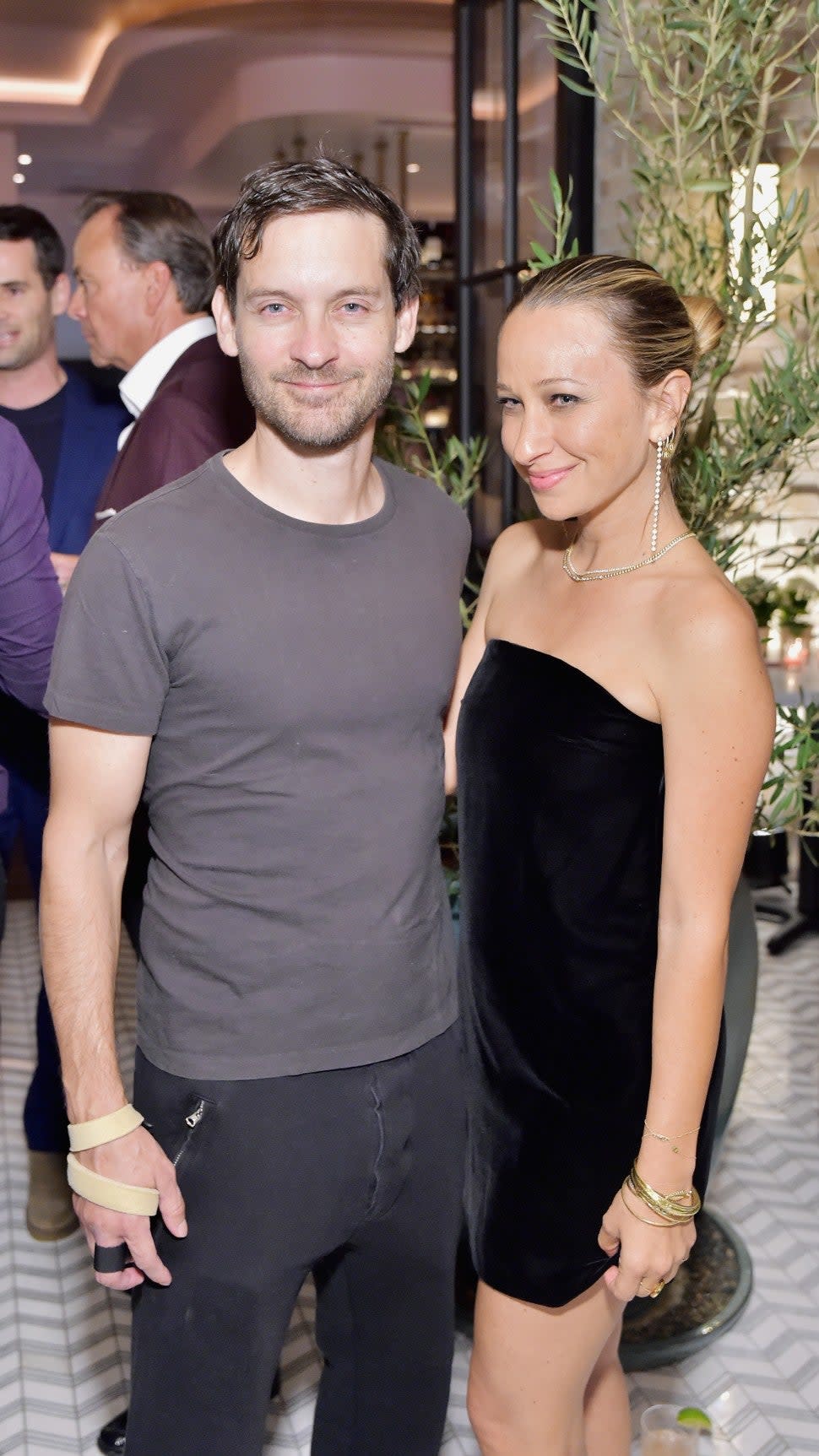 Tobey Maguire and Jennifer Meyer