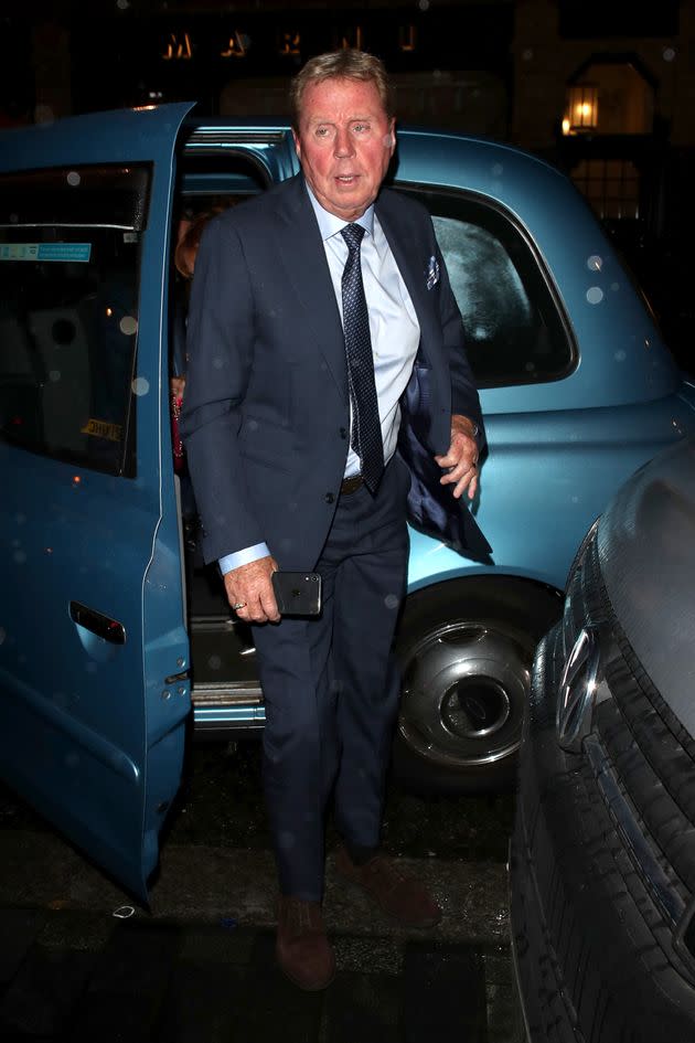 Harry Redknapp arrives at Scott's Restaurant (Photo: BerettaBeretta/Sims/Shutterstock)