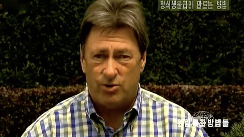 Titchmarsh, pictured during the KCTV broadcast - BBC/KCTV
