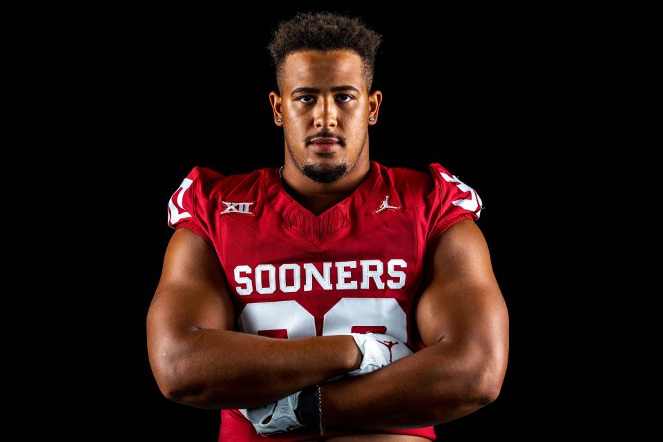 Trace Ford is listed as the top reserve for OU at defensive end in a group that features returning veterans Reggie Grimes and Marcus Stripling.
