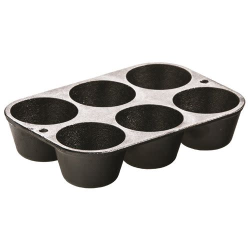 Cast Iron Wednesday - Egg Muffin Lodge Mini Cake Pan 