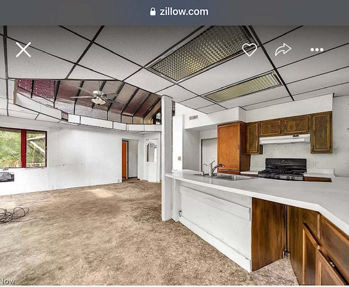 Interior Screen grab from Zillow/MLS Now