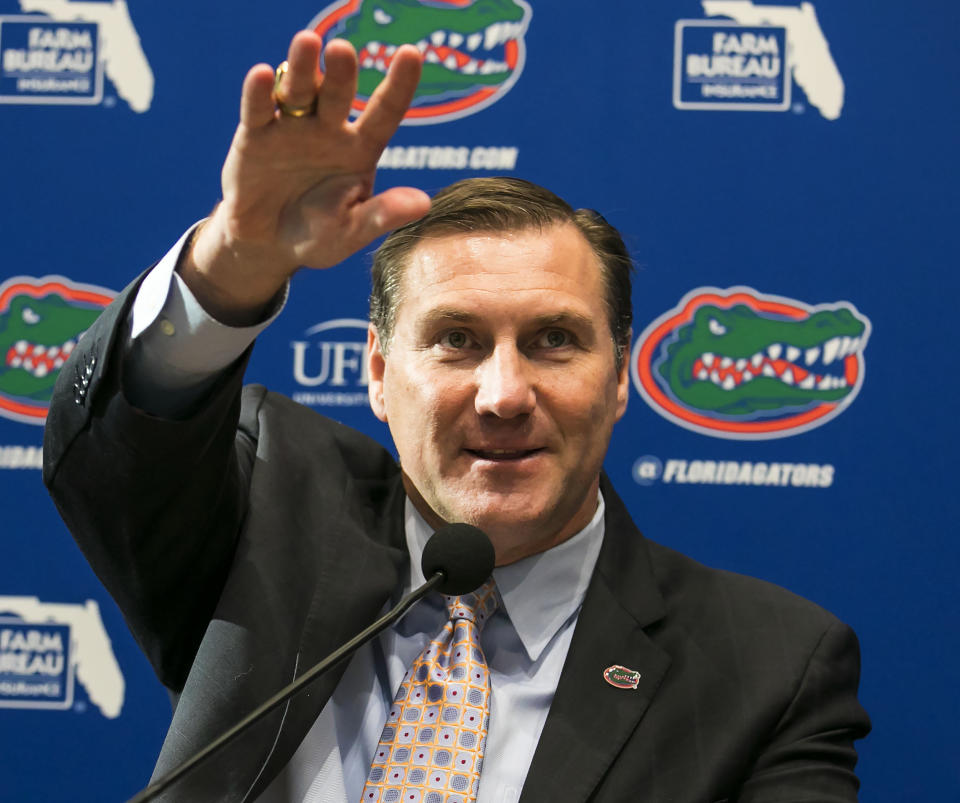 Dan Mullen is entering his first season as the head coach at Florida. (Alan Youngblood/Star-Banner via AP, File)