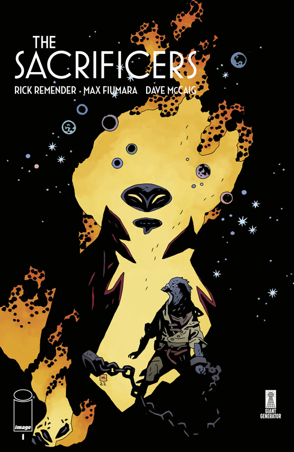 Mike Mignola's cover for The Sacrificers.
