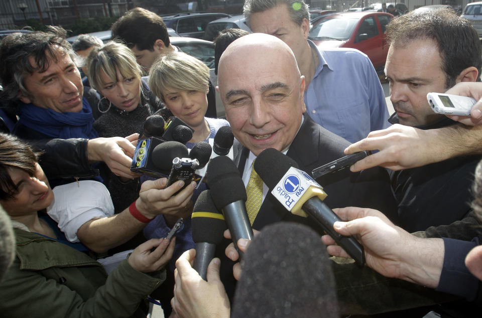 Adriano Galliani (AP Photo/Luca Bruno)