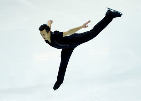 FILE PHOTO: Figure Skating - ISU Grand Prix of Figure Skating Final 2016/2017 - Men Short Program - Marseille, France - 08/12/16 - Patrick Chan of Canada competes . REUTERS/Jean-Paul Pelissier/File Photo