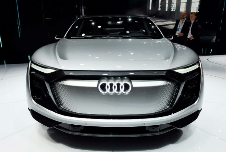 Audi and Mercedes are to show all-electric SUVs at the Paris Motor Show