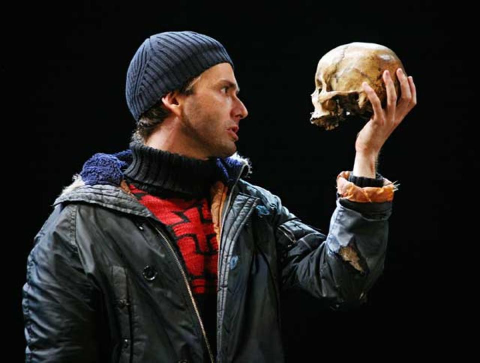David Tennant in ‘Hamlet’ in 2008 (RSC)