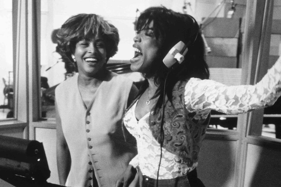 <p>Buena Vista Pictures / courtesy Everett Collection</p> Tina Turner and Angela Bassett 