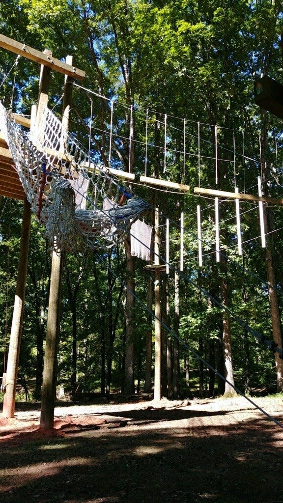 Girl Scouts unveil new high ropes course at camp in Sophia; ribbon cutting  set for new Girls Scouts rope course